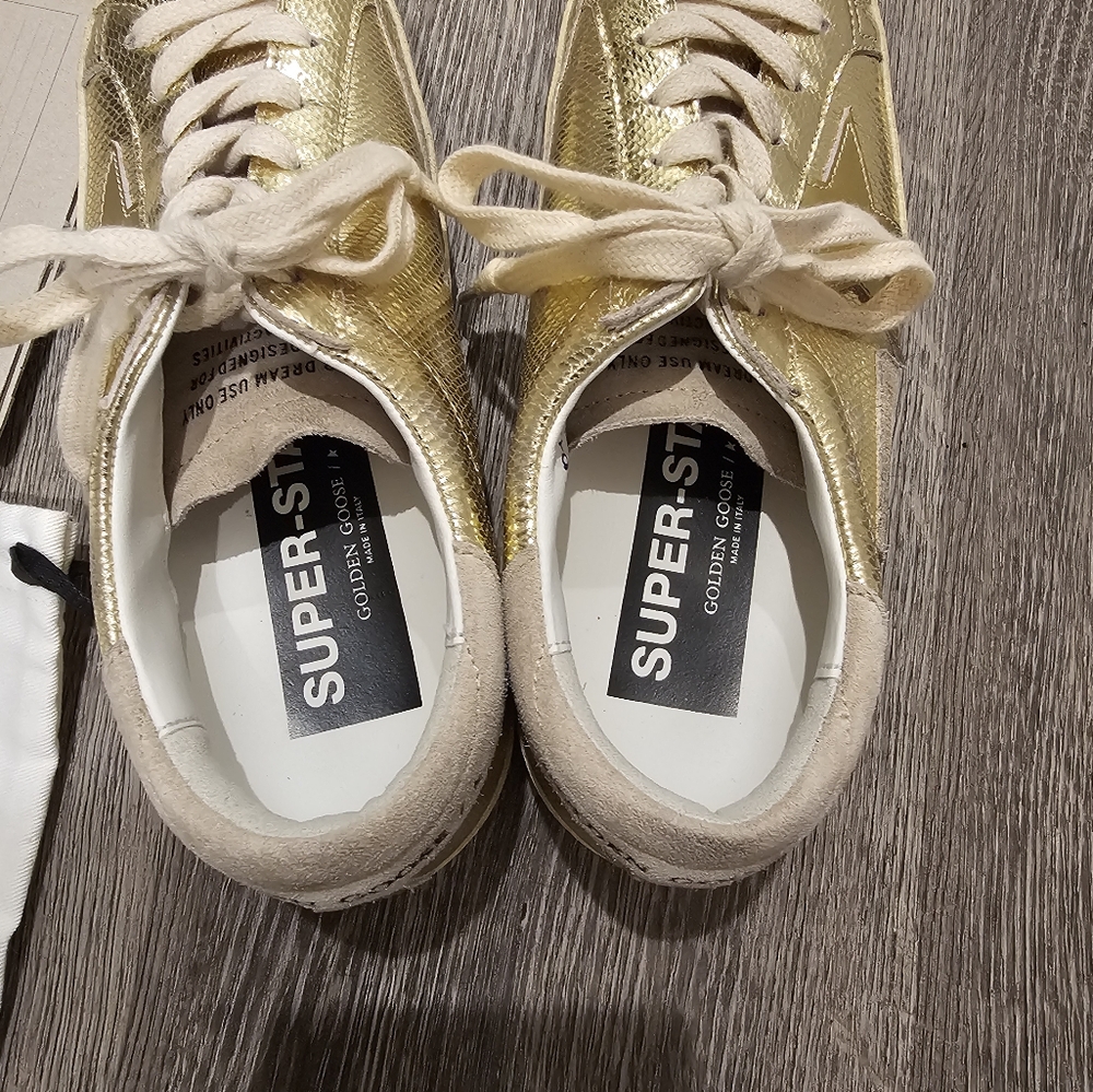 Golden goose super star size 6 gold - Picture 2 of 15